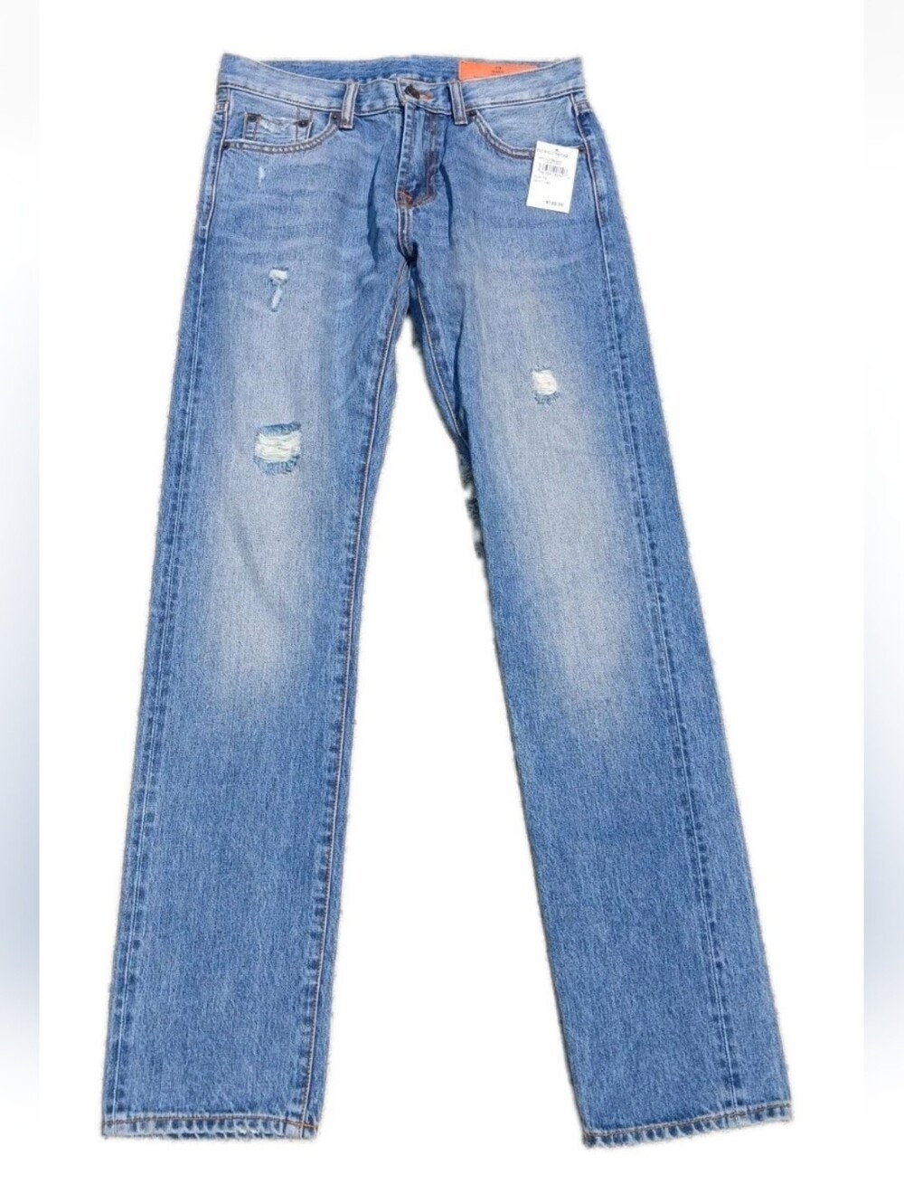 Jean Shop Mick Mens Blue Slim Fit Straight-Leg Jeans Size 29 NEW